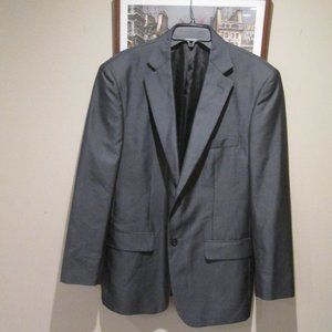 BLAIR UNDERWOOD mens 42R Dark Gray 2-button SPORT COAT Jacket Blazer